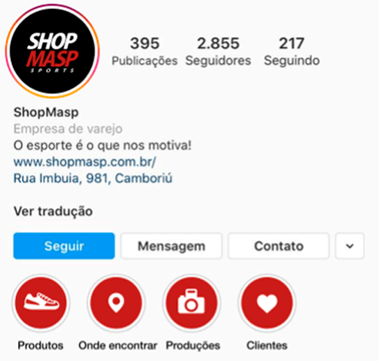 Aplicação visual do projeto Shopmasp, imagem 6