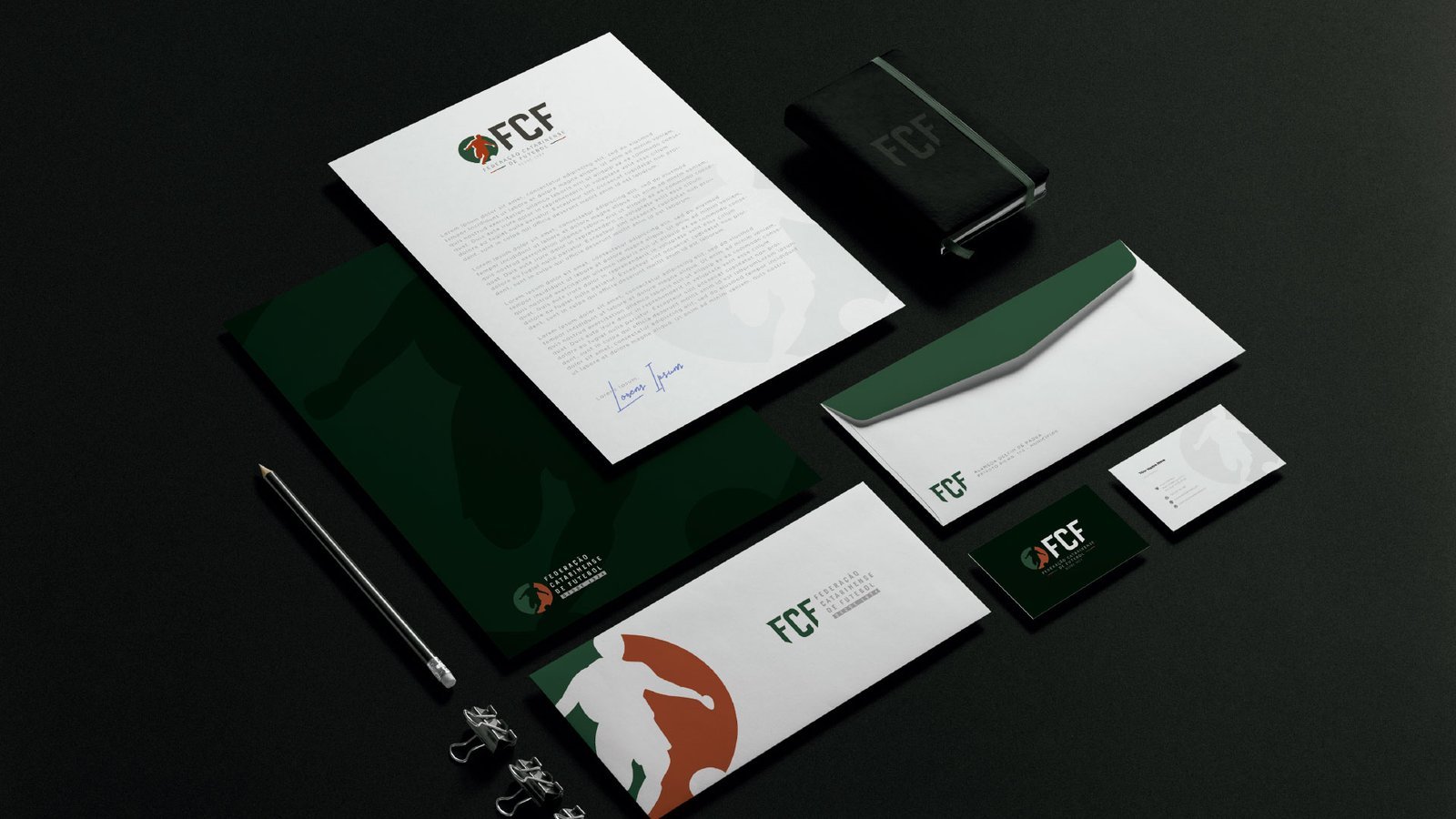 Aplicação visual do projeto Federação Catarinense de Futebol, imagem 4
