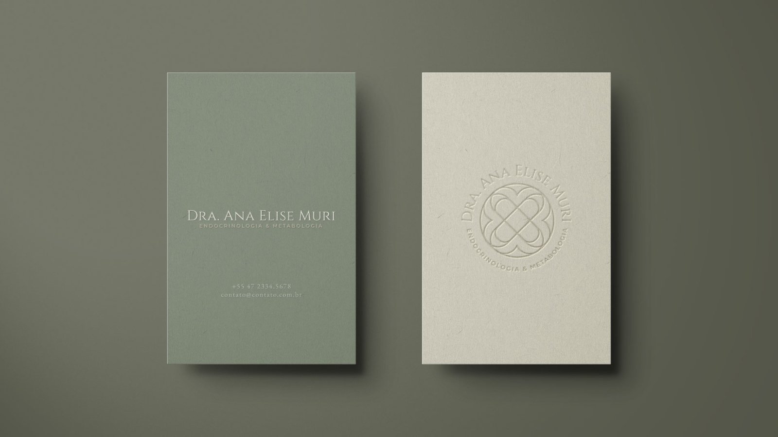 Aplicação visual do projeto Dra Ana Elise Muri, imagem 10